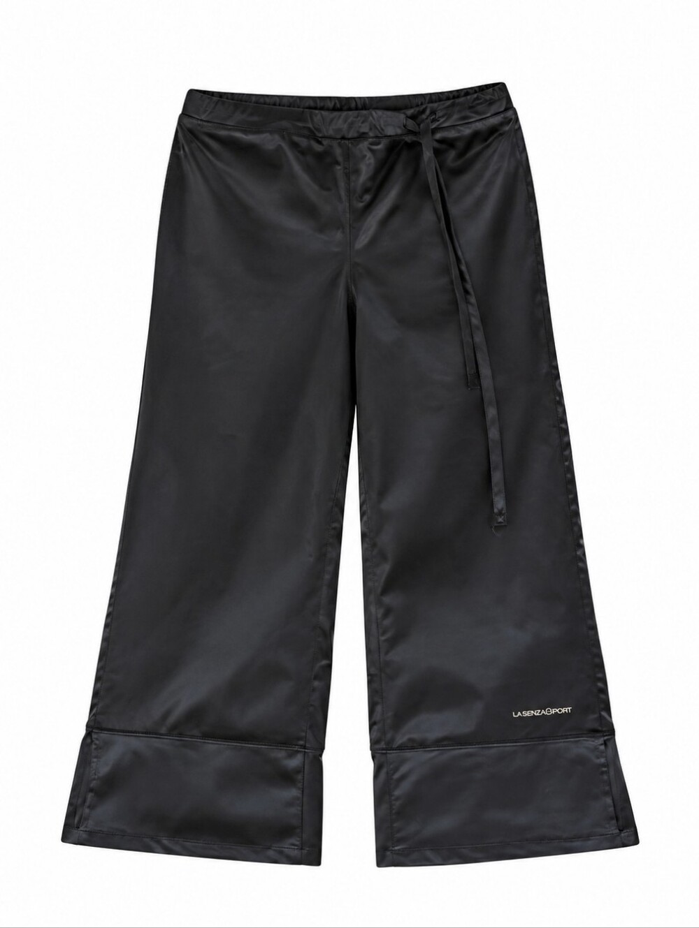 La Senza Spirit women's black cropped flare yoga pants size M